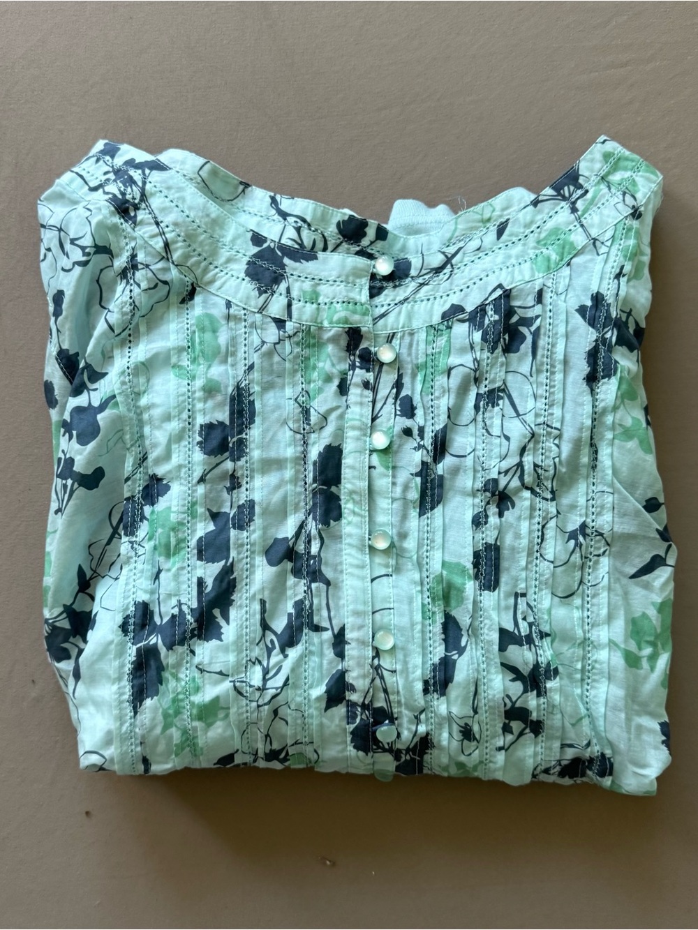 Sonoma Silk Floral Layered Blouse